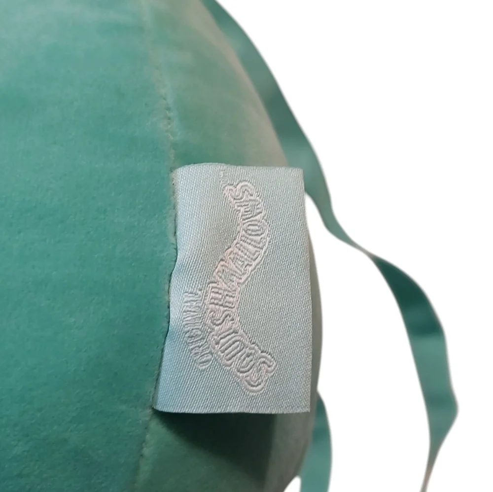 Squishmallow Winston The Owl Backpack for Kids - Teal and Cream